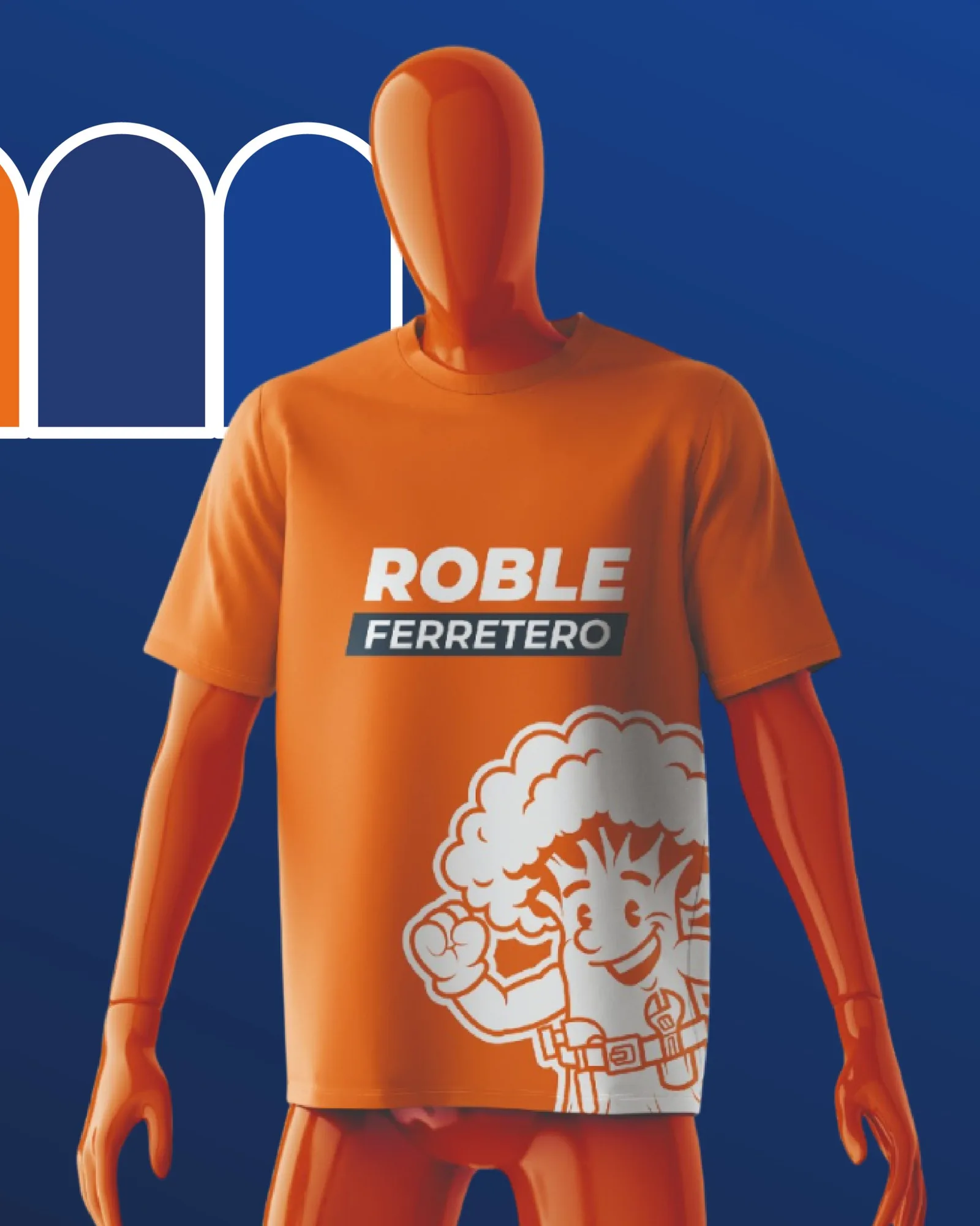 Roble Ferretero — pieza de identidad de marca