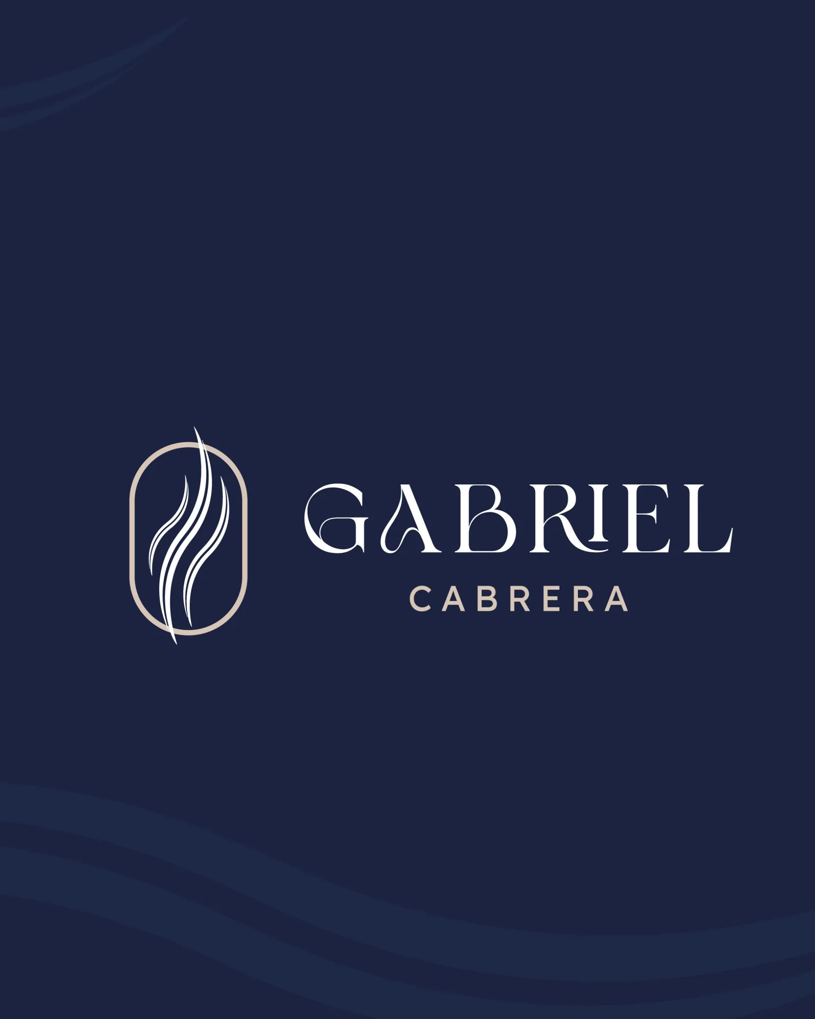 Gabriel Cabrera — pieza de identidad de marca