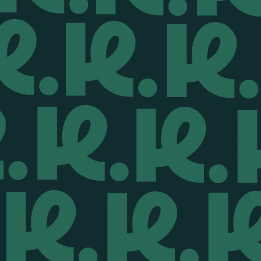 Patrón de la ĸ de Usekora, versión verde profundo